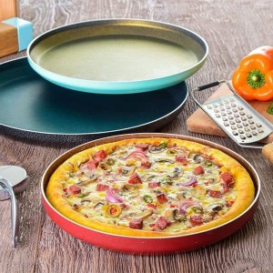 تابه پیتزا پز سایز 34 عروس تفلون