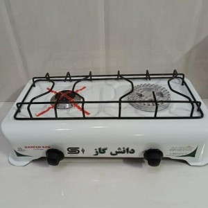 اجاق گاز 2 شعله (دو شعله) رومیزی دانش گاز