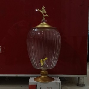 کلمن شربت شیشه ای 6 لیتر BURLA مدل 1013