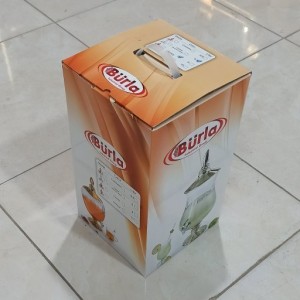 کلمن شربت شیشه ای 6 لیتر BURLA مدل 1013