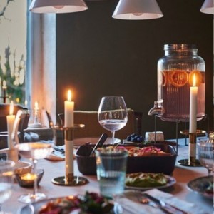 کلمن شیشه ای آیکیامدل وارداگن Vardagen.به همراه استند (پایه) نگهدارنده آیکیا. کدکلمن804.526.39 .کداستند 304.681.19