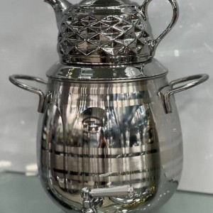 کتری و قوری FR کد 111 دسته استیل