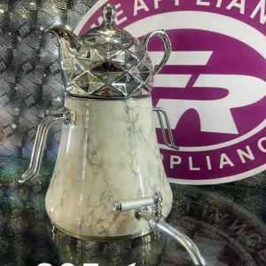 کتری و قوری FR کد 305 طرح سنگ دسته عصایی