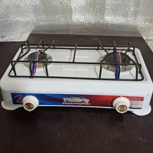 اجاق گاز رومیزی لعابی دو شعله -پسکرایه است