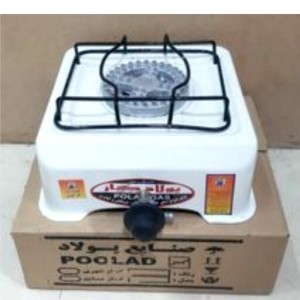 گاز رومیزی تک شعله سفید پولاد