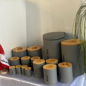 سرویس 15 پارچه آشپزخانه درب فلزی  (KST) کد 6015