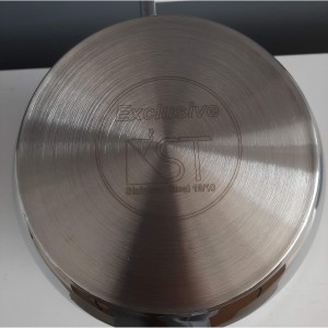 کتری قوری کی اس تی دسته استیل با قوری چینی KST-1023