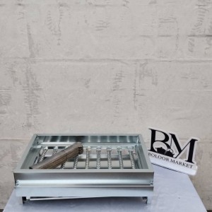 کباب پز 60 سانت 9 شعله گالوانیزه (با پایه و بدون پایه) (ga960)
