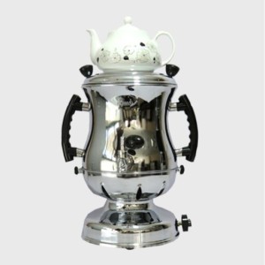 سماور گازی افسون سه کاره رز 6 لیتری