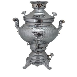 سماور گاز سوز افسون مهسا با طرح هخامنشی ۶ لیتر