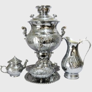 سرویس سماور گازی جدید ستاره هخامنشی افسون 8 لیتری