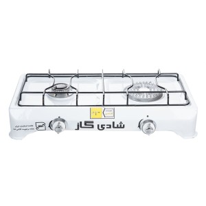 اجاق گاز دو شعله رومیزی شادی گاز مدل آناهیتا دو شعله معمولی و ساده (2 شعله)
