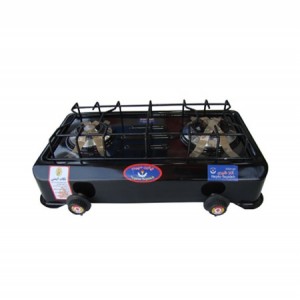 اجاق گاز دو شعله نپتون سپیده مدل ZAKER-S35 معمولی و ساده (2 شعله)