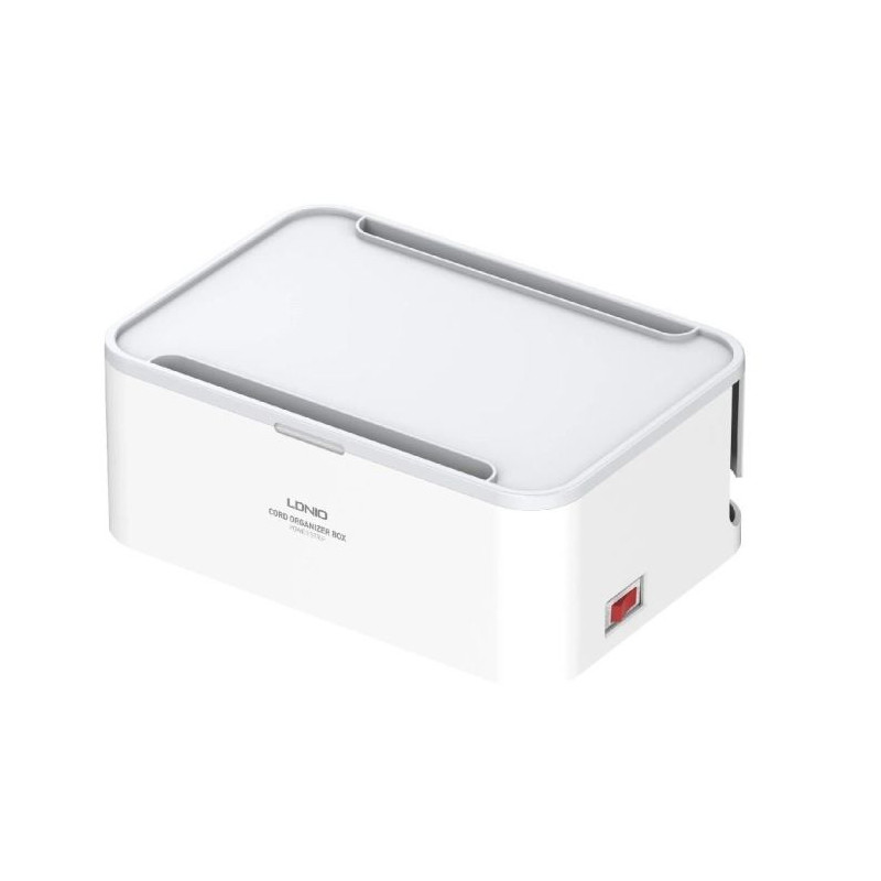 چند راهی برق و شارژر وایرلس الدینیو SN5310W با کابل 2 متری + شارژر USB و Type-C