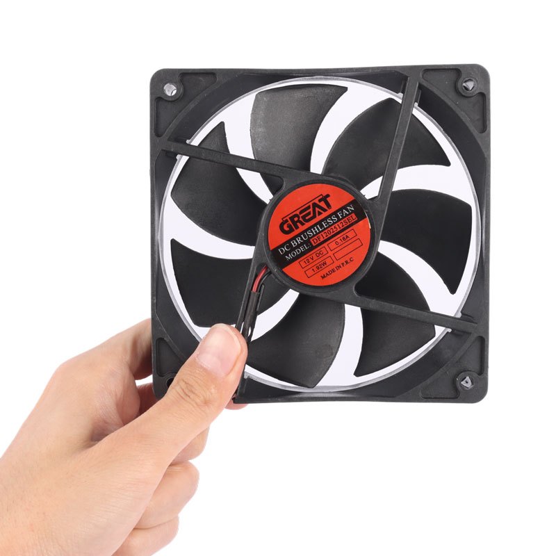 فن کیس گریت Great DF1202512SEL-B 12*12