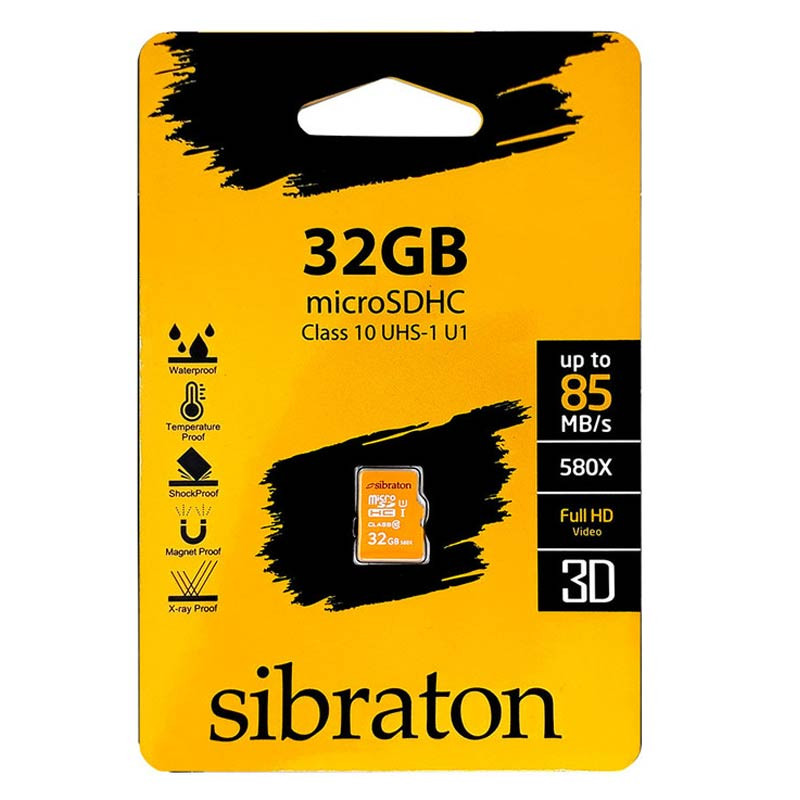 رم میکرو 32 گیگ سیبراتون Sibraton 580X U1 C10 85MB/s