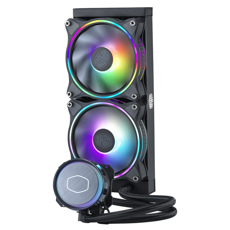 فن خنک کننده CPU کولر مستر Cooler Master MasterLiquid ML240 Illusion