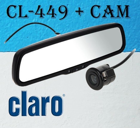 Claro CL-449 مانیتور و دوربین دنده عقب کلارو