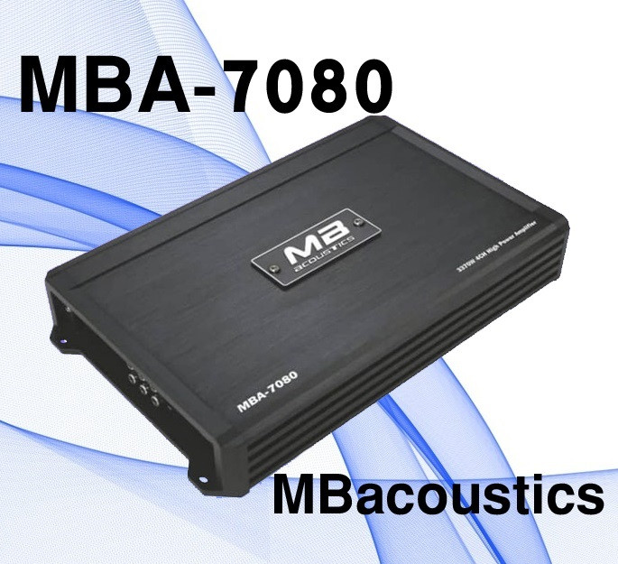 MBA 7080 آمپلی فایر ام بی اکوستیک