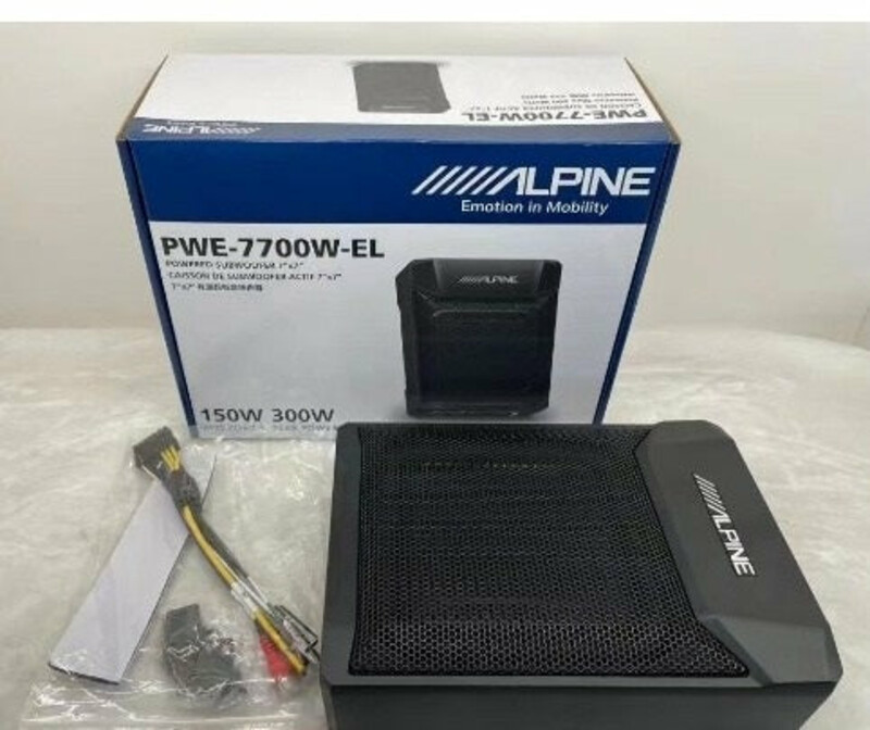 Alpine PWE-7700E-EL ساب باکس اکتیو آلپاین