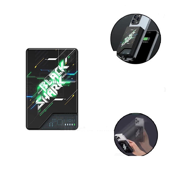 پاوربانک وایرلس 10000 مگنتی شیائومی Xiaomi Black Shark BPB08 10000mAh Cyber Magnetic توان 22.5 وات
