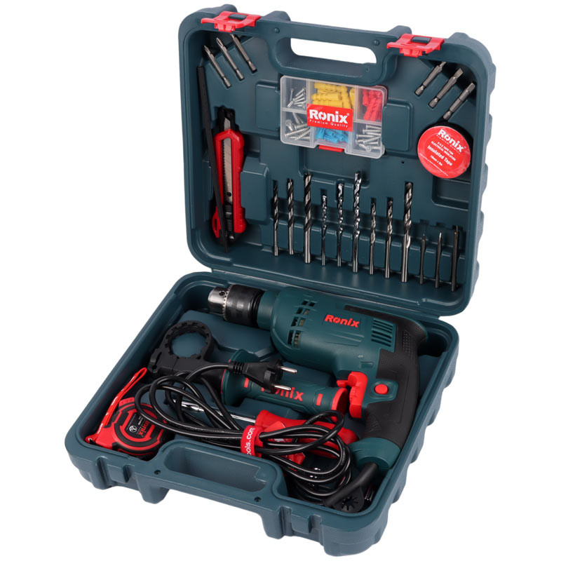 کیت دریل برقی چکشی Ronix RS-0008