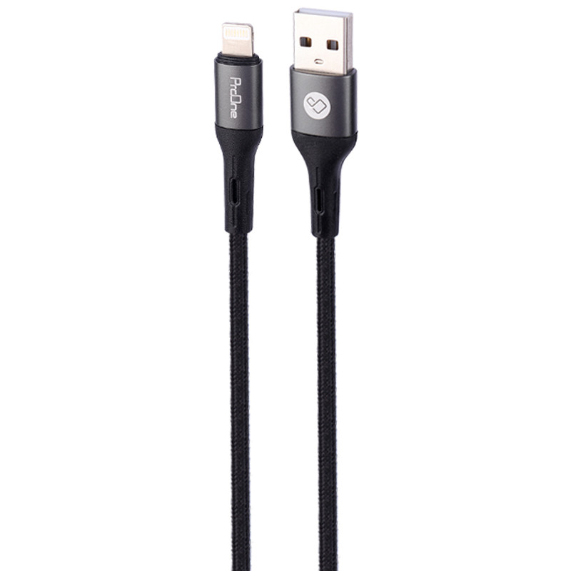 کابل آیفونی فست شارژ ProOne PCC305L 2.4A 1m
