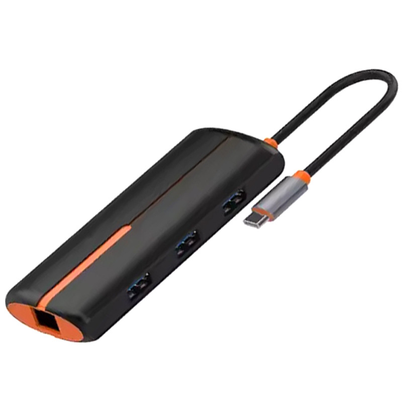 هاب Ldnio DS-26U Type-C To USB3.0/USB2.0/RJ45/Type-C PD