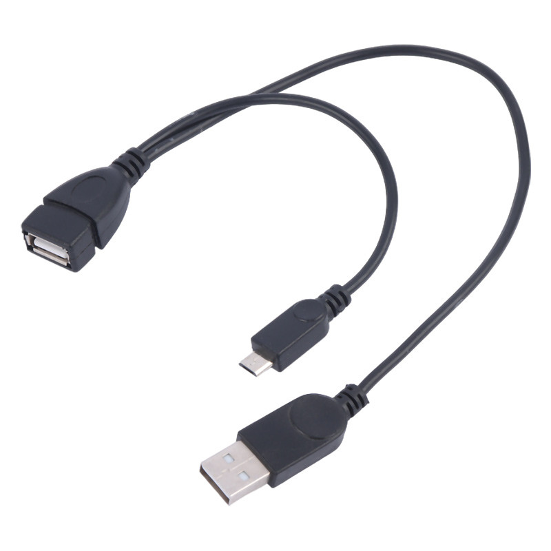کابل افزایش طول USB/MicroUSB To USB 30cm