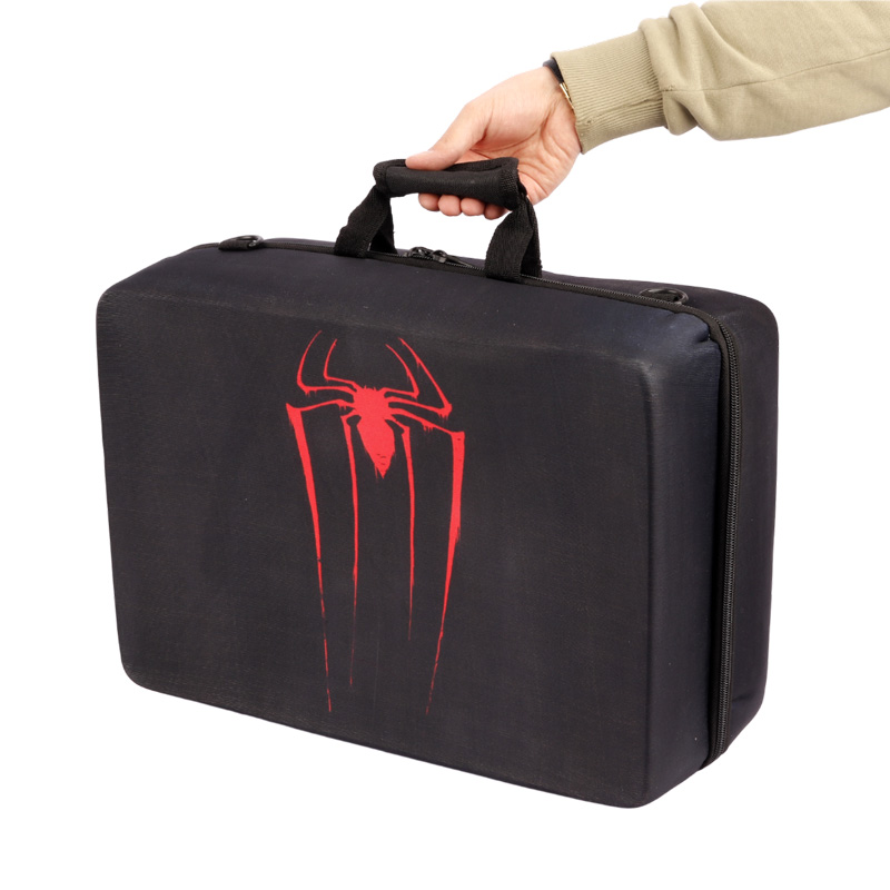 کیف کنسول بازی PS5 طرح عنکبوت قرمز