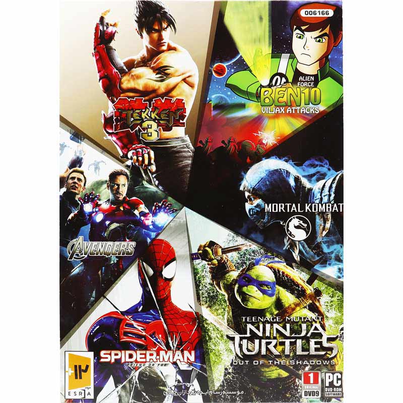 Fighting Games Collection 6-In-1 PC 1DVD9 رسام ایده