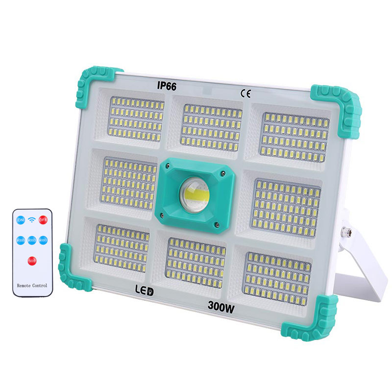 پروژکتور سیار شارژی خورشیدی ZB-F374 + ریموت کنترل