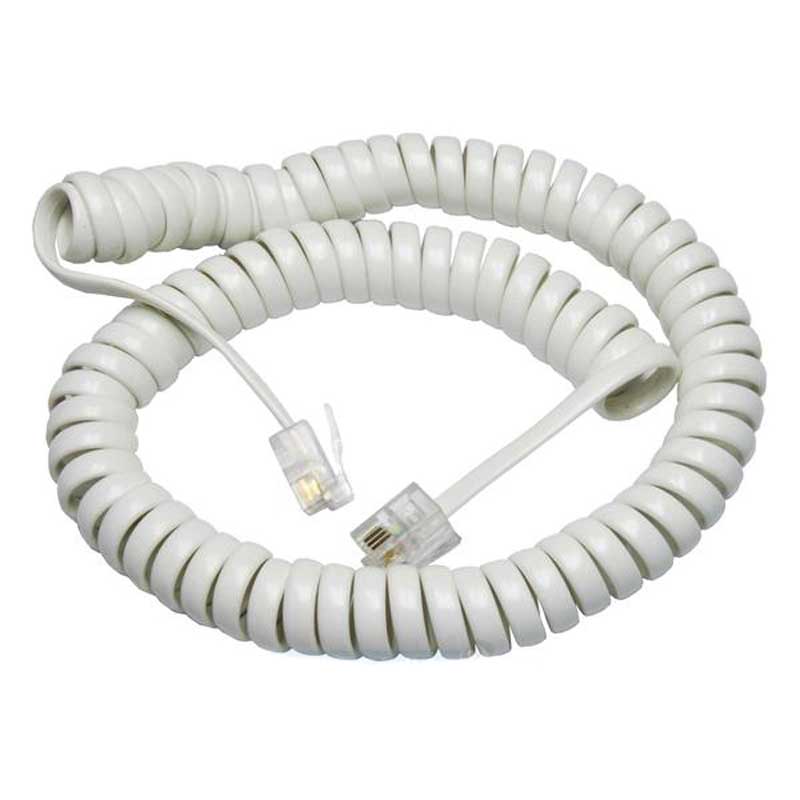 بند فنری گوشی تلفن 3m سفید