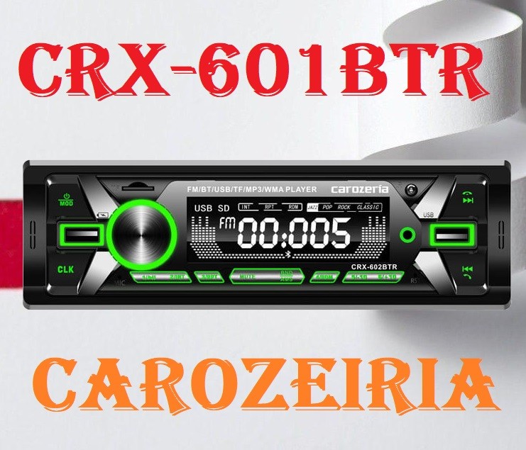 Carozeria CRX-601BTR پخش دکلس کاروزریا