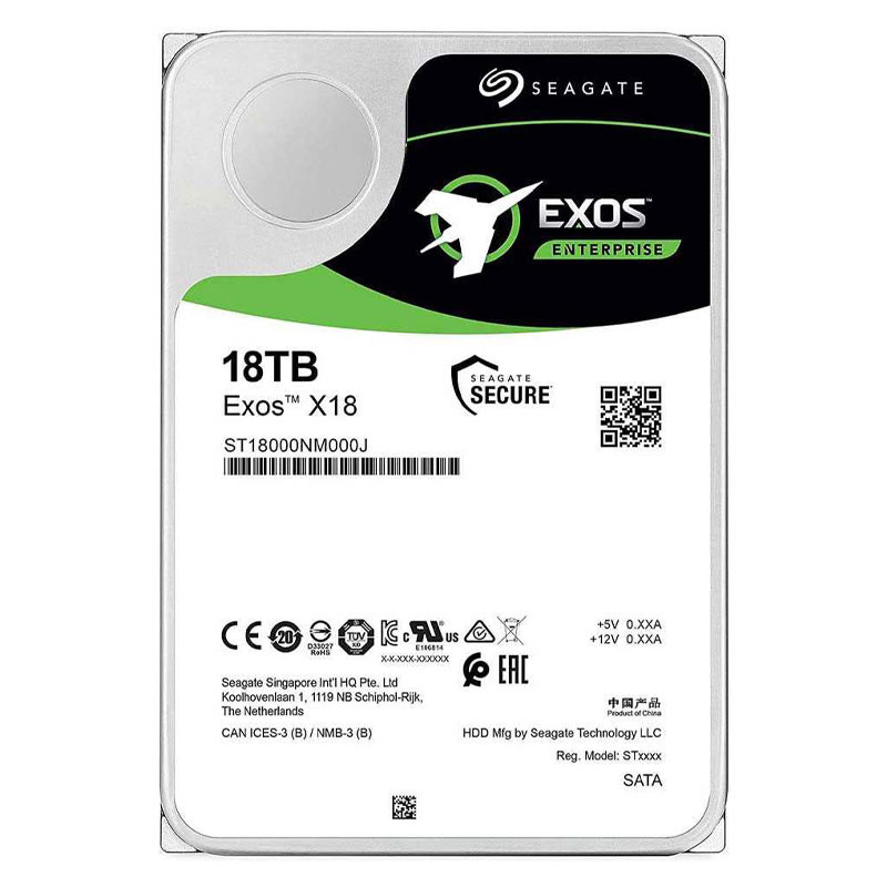هارد اینترنال سیگیت Seagate EXOS X18 ST18000NM000J 18TB