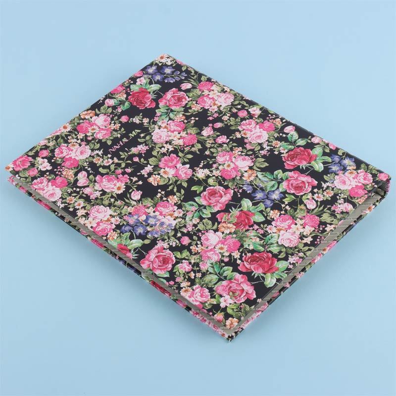 دفتر کلاسوری 100 برگ طرح گل نهال آلما کد 7706