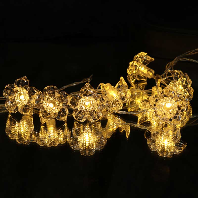 ریسه طرح گل شیپوری آفتابی طول 3.5 متر