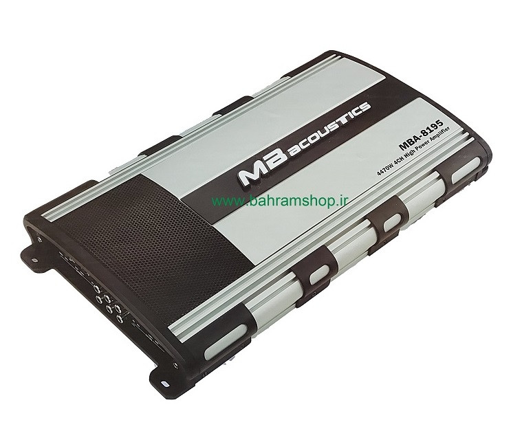 MBacoustics MBA-8195 آمپلي فاير چهار كانال ام بی آکوستیک