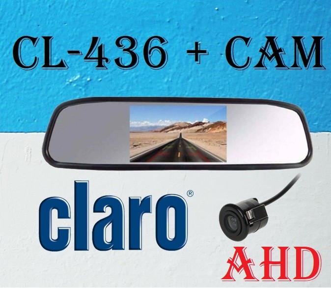 Claro CL-436AHD مانیتور و دوربین دنده عقب کلارو