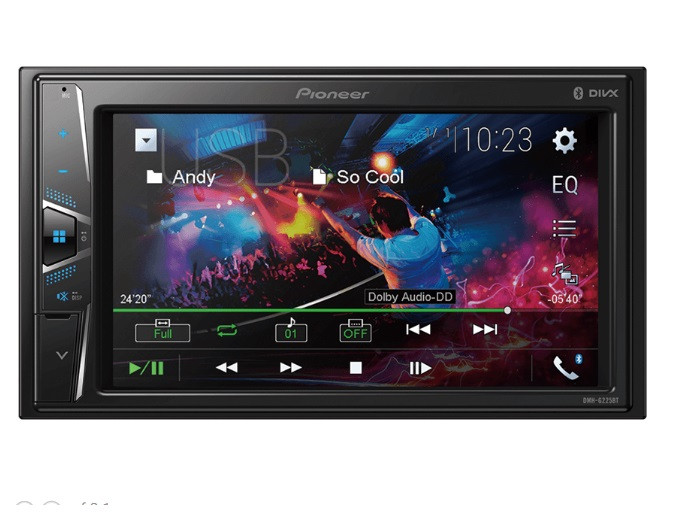 Pioneer DMH-G225BT پخش تصویری پایونیر