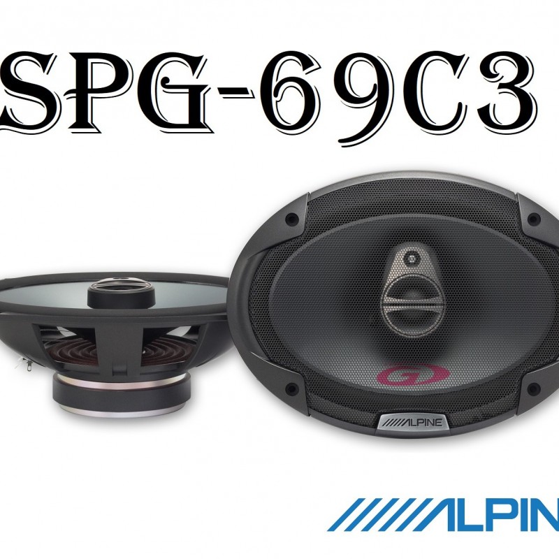 Alpine SPG-69C3 بلندگو بیضی آلپاین