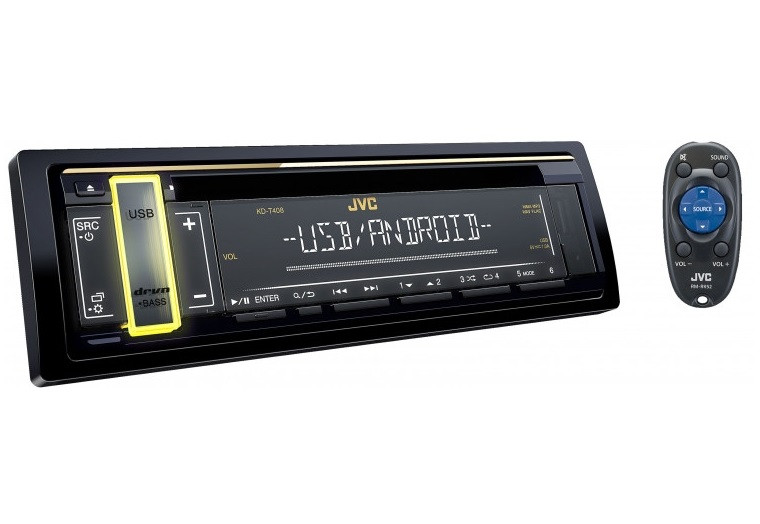 JVC KD-T408 پخش صوتی جی وی سی