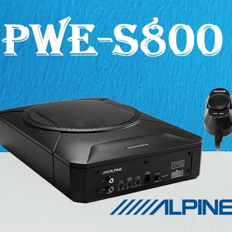 Alpine PWE-S800 ساب باکس اکتیو آلپاین