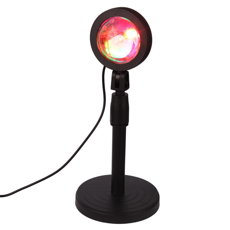 چراغ رقص نور Sunset Lamp LED + ریموت کنترل