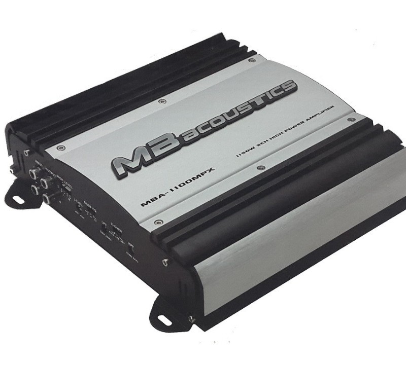 MBA 1100MPX آمپلی فایر ۲ کانال ام بی آکوستیک