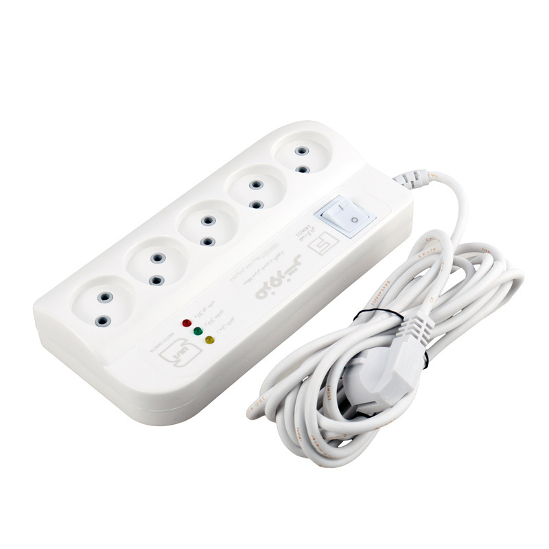 محافظ برق صوتی تصویری 5 خانه فروزش FR250 با کابل 4.8 متری