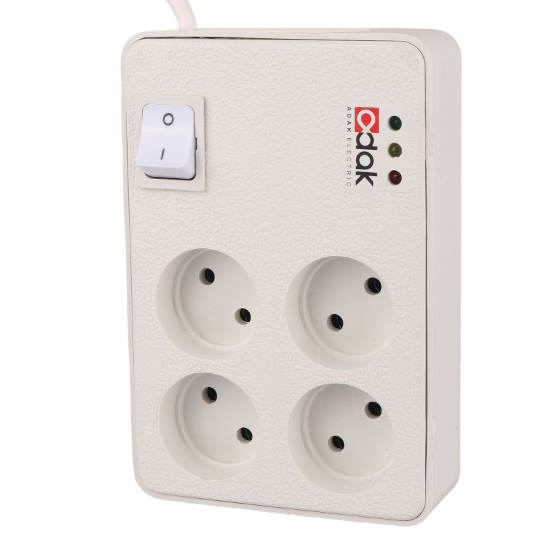 محافظ برق کامپیوتر 4 خانه آداک با کابل 1.5 متری