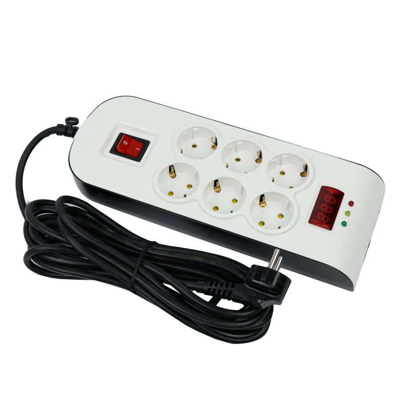 محافظ برق صوتی تصویری 6 خانه پارت الکتریک با کابل 5 متری Part Electric PE8796