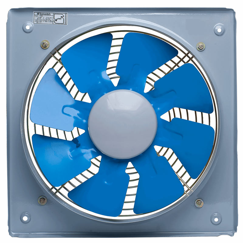 هواکش خانگی فلزی دمنده Damandeh VMA-25C4S 25cm