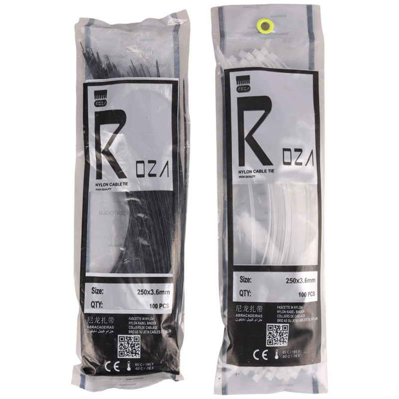 بست کمربندی Roza 250*3.6 mm بسته 100 عددی